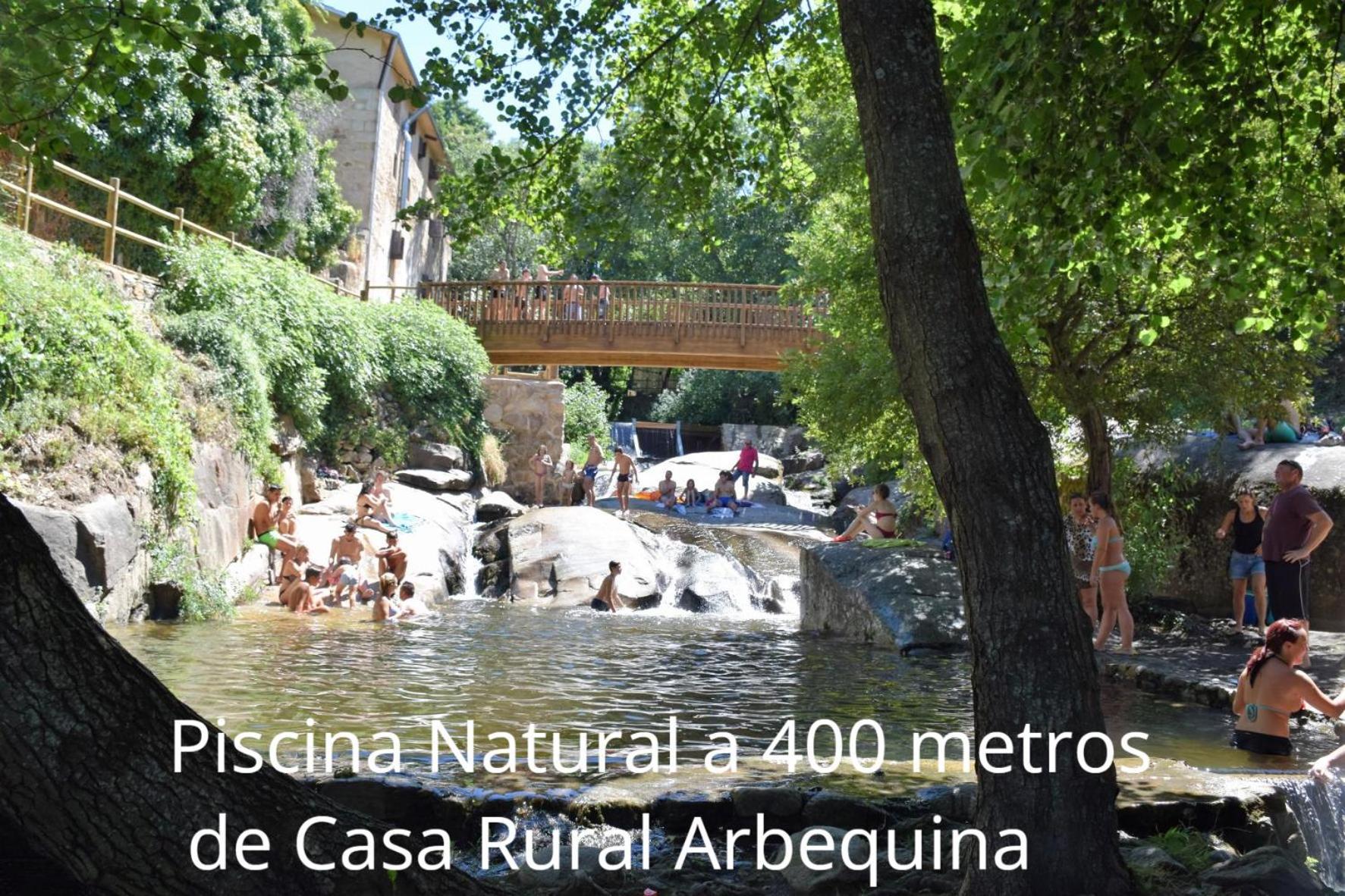 Casa Rural Arbequina-Piscina Natural A 100 Metros Casas del Monte Exteriör bild