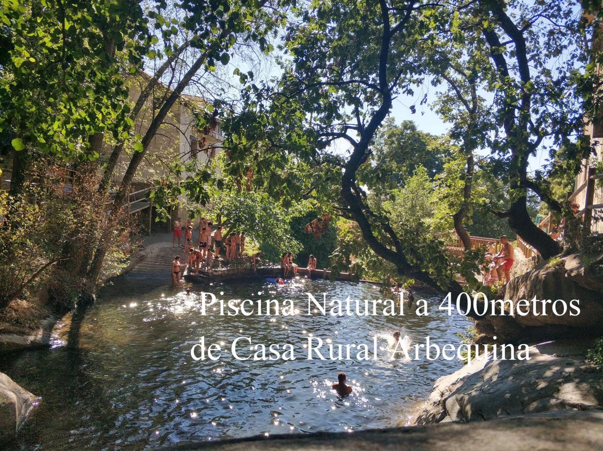 Casa Rural Arbequina-Piscina Natural A 100 Metros Casas del Monte Exteriör bild